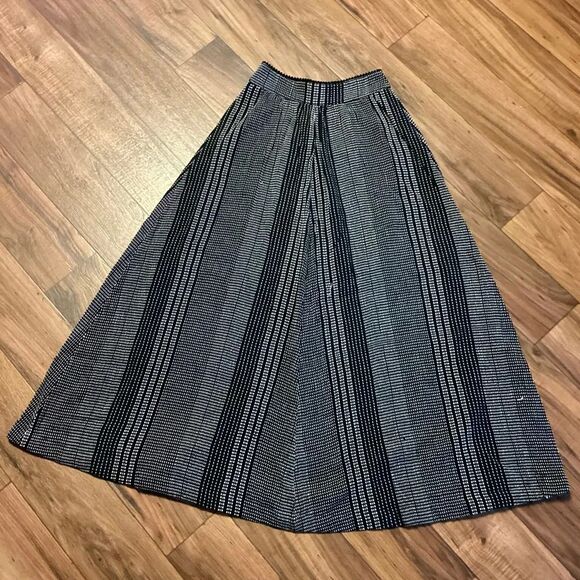 House‎ of Harlow x Revolve Jonah Maxi Skirt Black/White front Split Size XS - Picture 5 of 13
